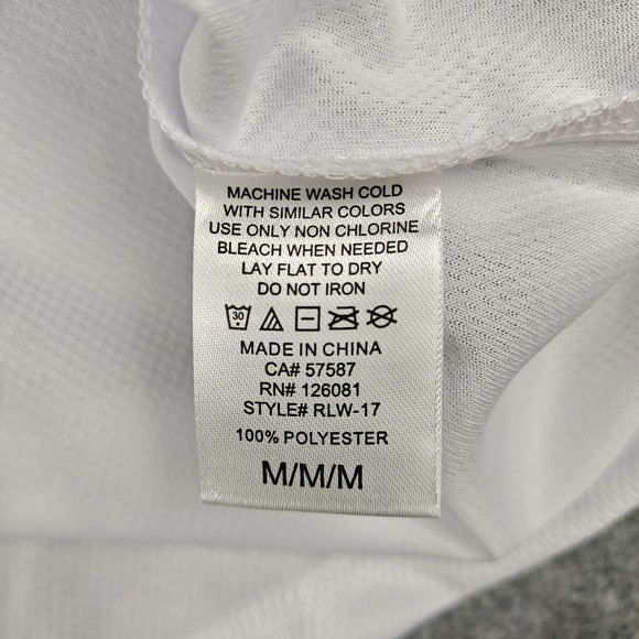 Lil Wayne Young Money Basketball Jersey Mens Medium White Reason Brand RLW-17 - Picture 5 of 9